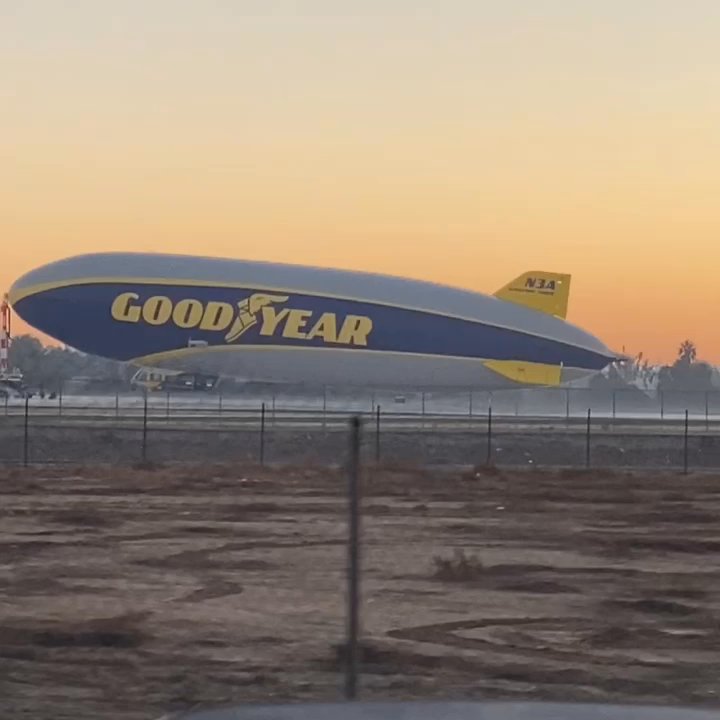 Good Year Blimp - GOOD YEAR BLIMP, Carson, California! - Airports Near Me - Carson, California