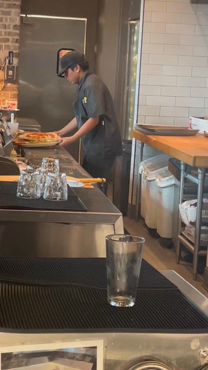 Grotto Downtown - Again, this guy is nonstop! Solo working it. Give him a raise. Keep up the great work. - Italian Near Me - Houston, Texas
