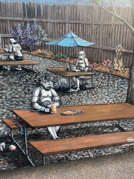 Someplace Else Brewery - Outdoor patio. New decor! - Arcades Near Me - Arvada, Colorado