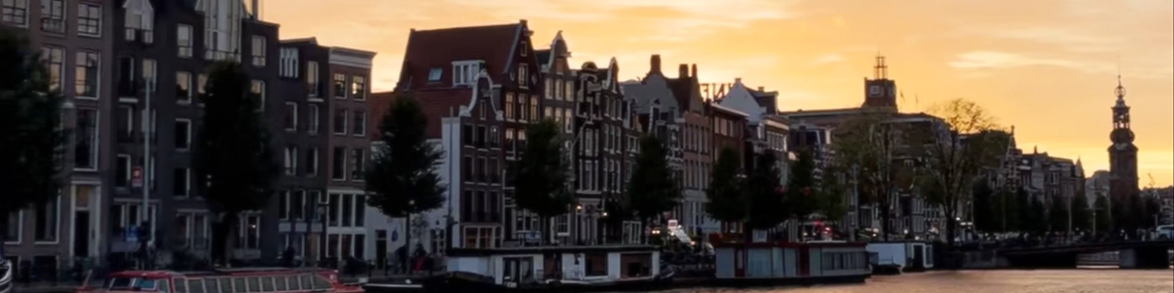 Amsterdam City Center View