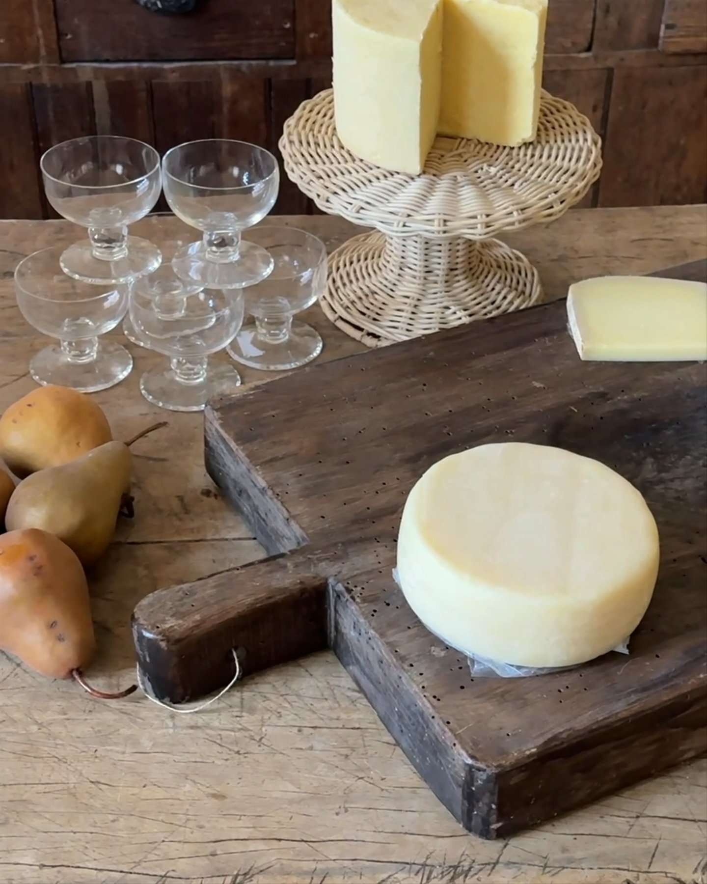Antique French Cutting Board - III
