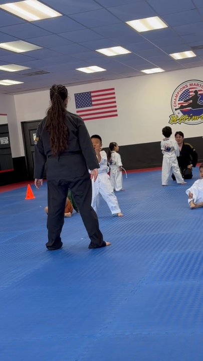 Champions Martial Arts - When he was in the class, good job! - Taekwondo Near Me - Diamond Bar, California