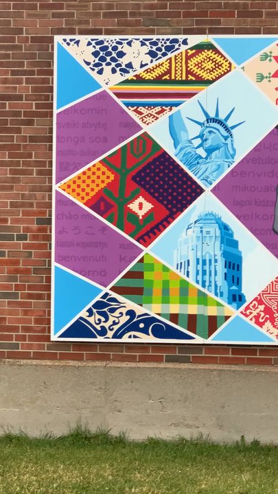 Central Registration Center Mural - Public Art Near Me - Buffalo, New York