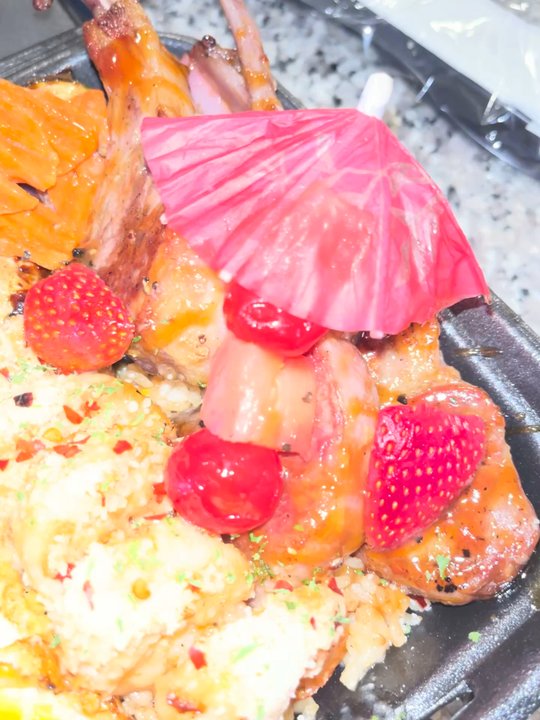 HipHop Hibachi - Lamb chops and shrimp with garlic butter sauce - Food Trucks Near Me - Dallas, Texas
