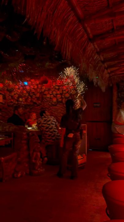 Tiki Tatsu-Ya - Shareable drink light show - Polynesian Near Me - Austin, Texas