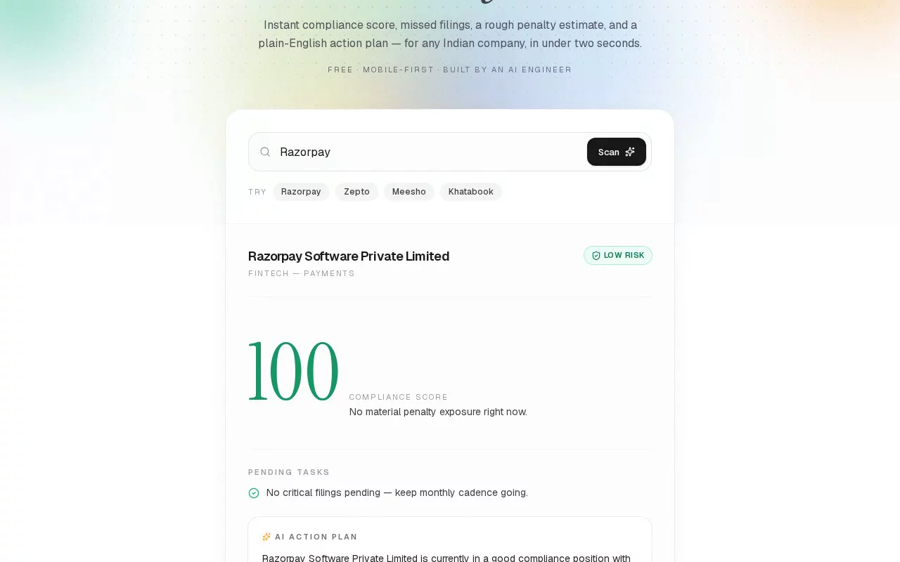 compliscore Public image 1