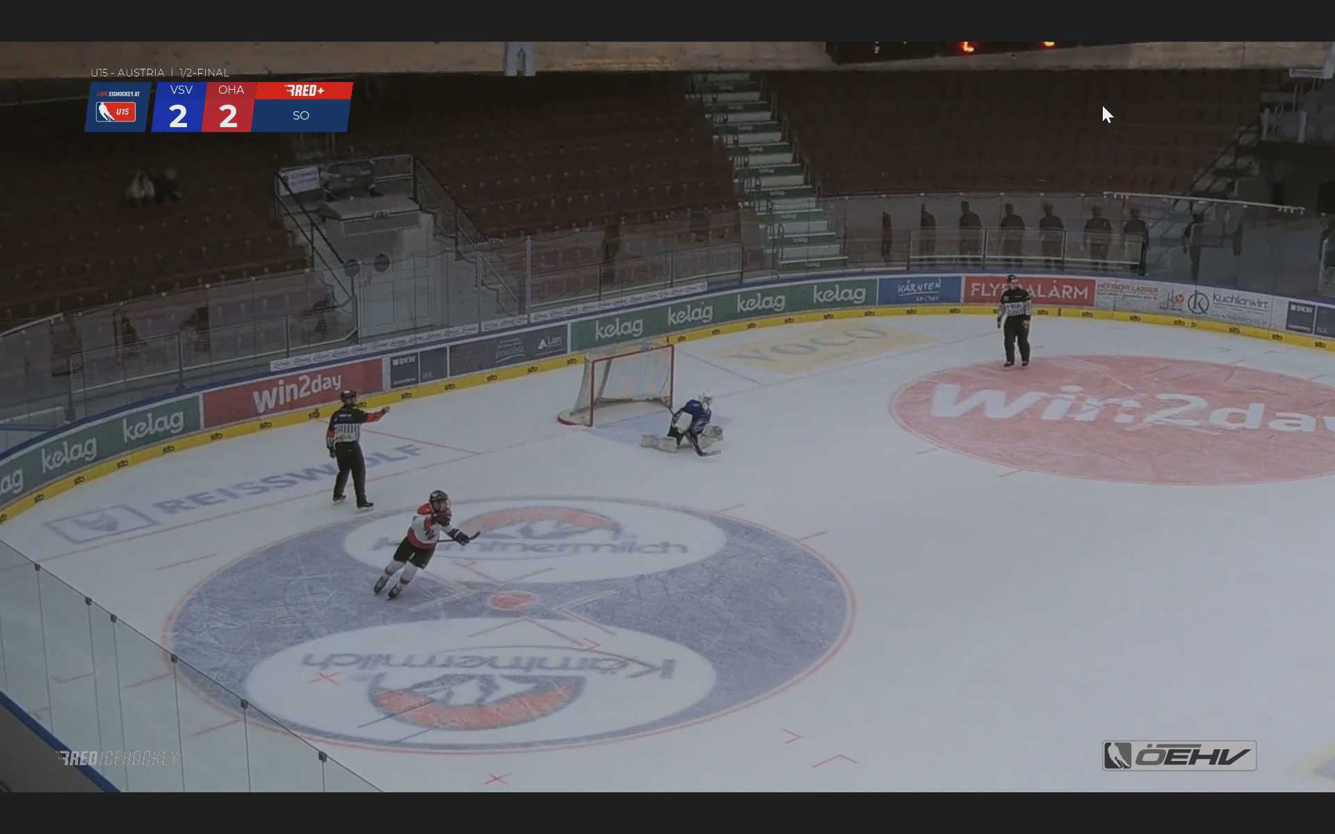Tizian Wuster-Germann's Game-Winning Goal in U15 Semifinal Playoff Shoot out