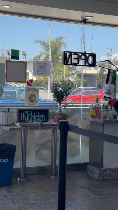 Jerusalem Chicken - Beautiful and clean store. Friendly staff.  Food is so delicious and authentic.  Loved their Kobbah, Falafel and Baklava. - Mediterranean Near Me - Los Angeles, California