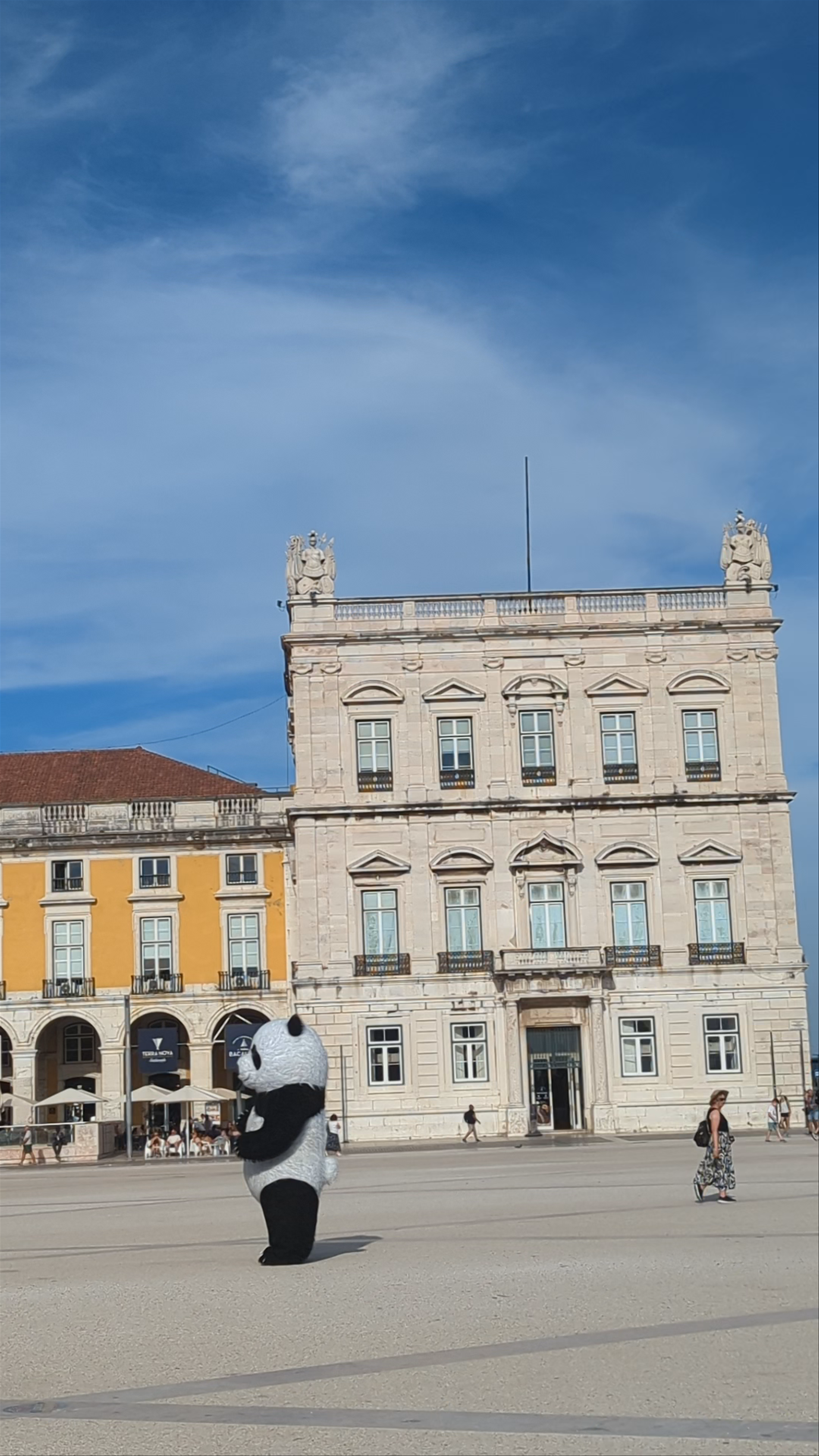 Vibrant Life at Praça do Comércio, Lisbon – Historic Square and Street Energy