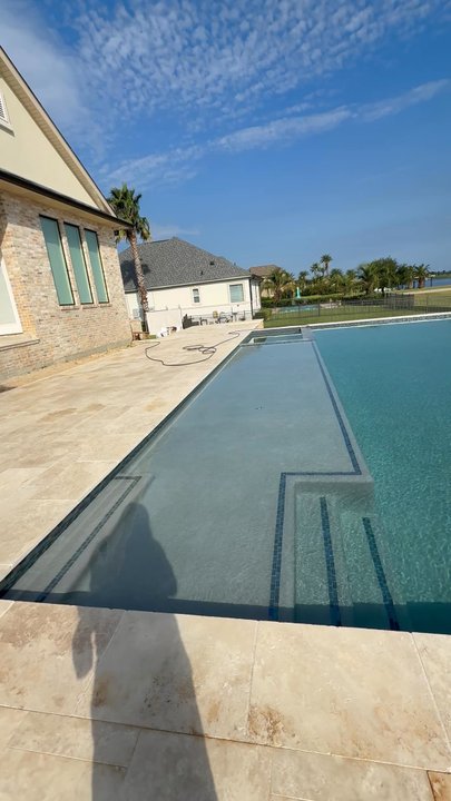 Caribbean Pools & Landscape - Tanning ledge - Swimming Pools Near Me - Covington, Louisiana