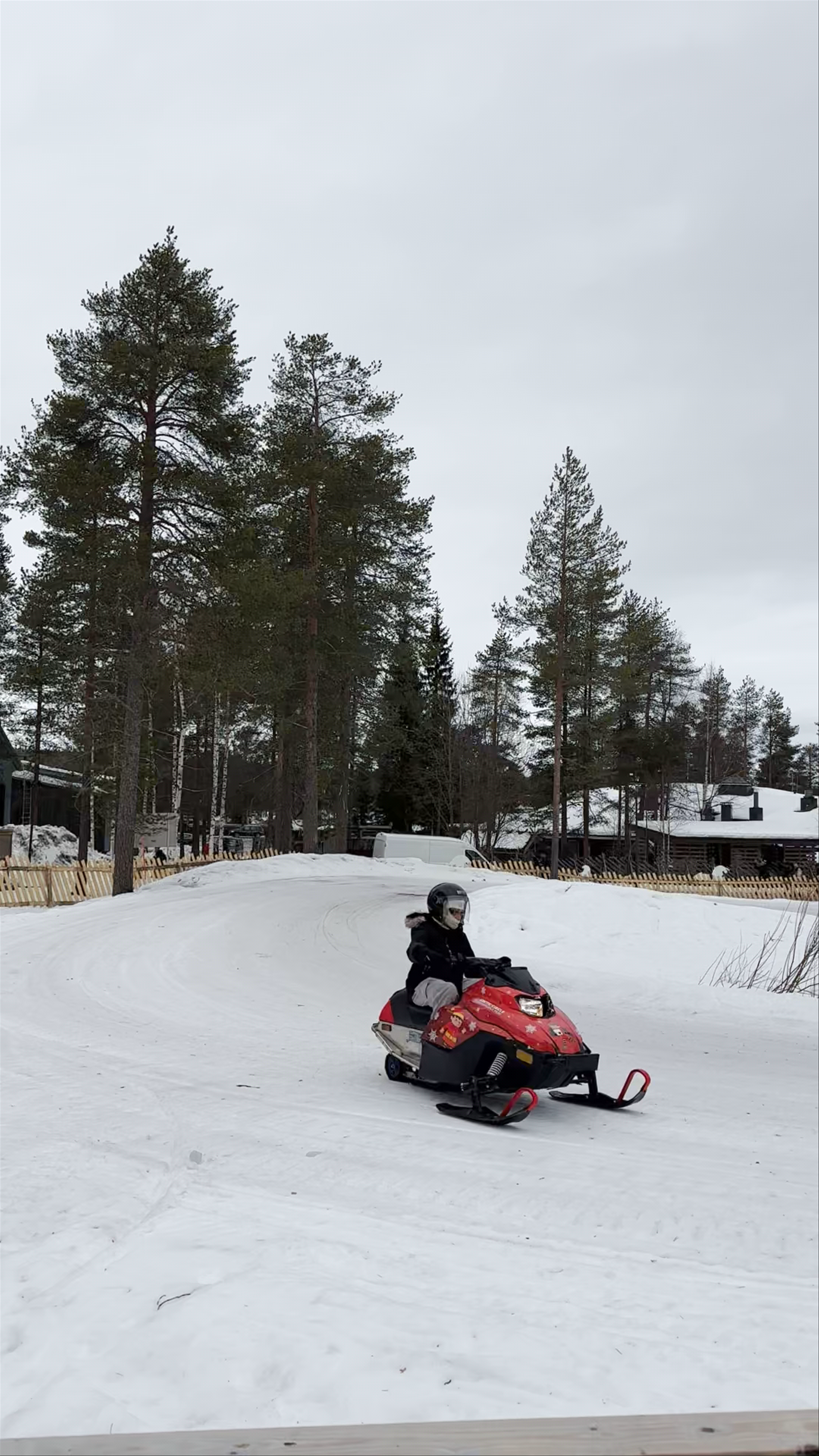 Arctic Circle Snowmobile park