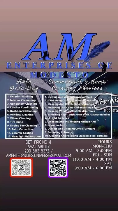 AM Enterprises - The professionals at AM Enterprises Of Modesto have years of experience in the industry. - Office Cleaning Near Me