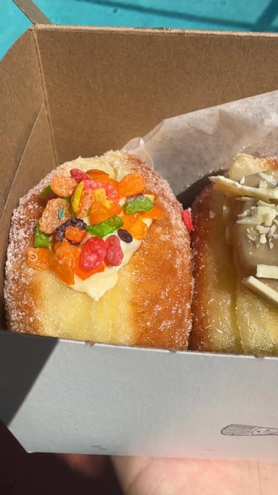 Flatfish Gnv - Assortment of filled donuts - Donuts Near Me - Gainesville, Florida