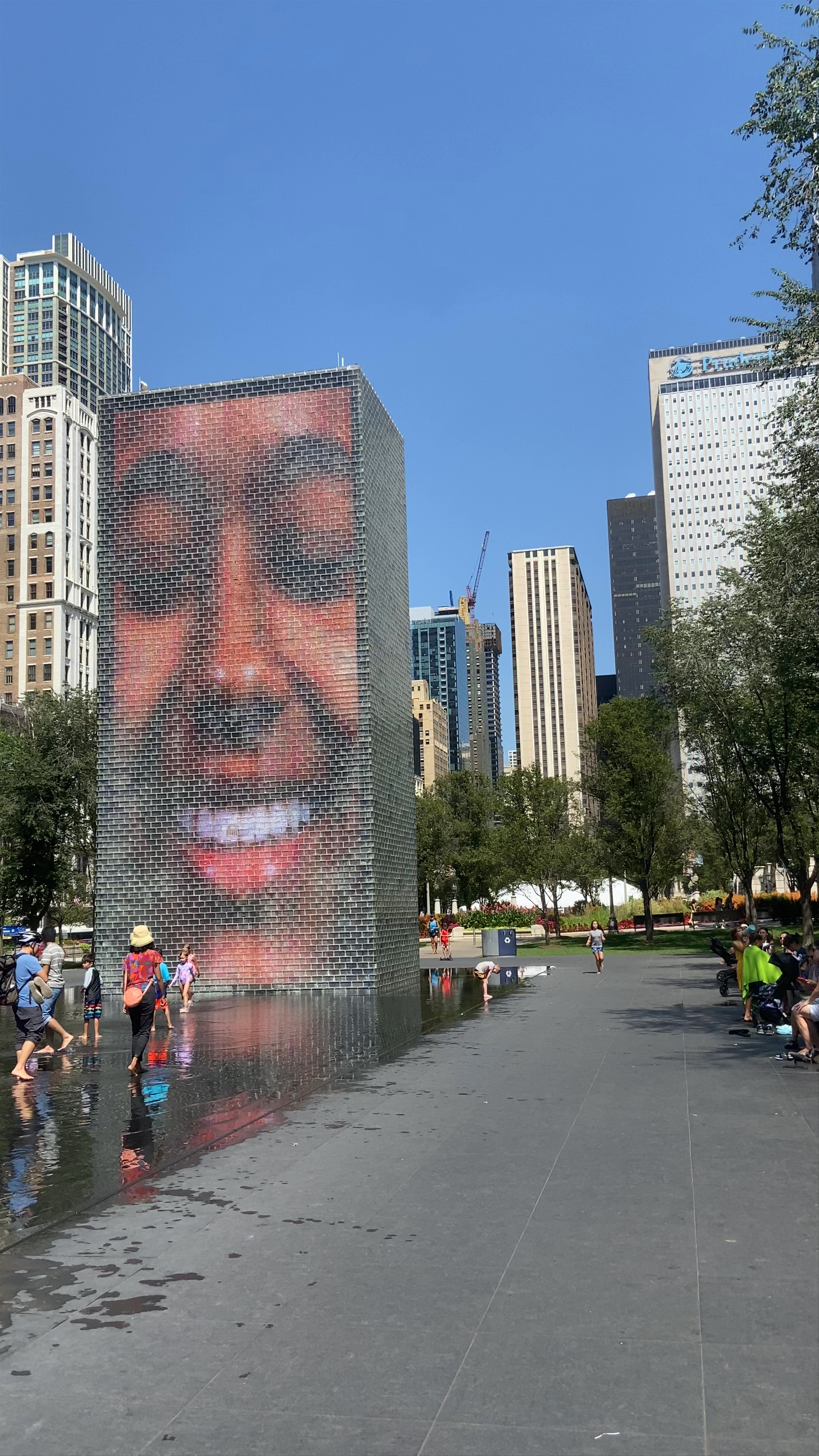 Crown Fountain: Interactive Urban Oasis in Chicago