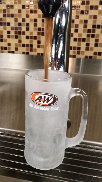 A&W Restaurant - Make your own - frosty mug - Fast Food Near Me - Tulare, California