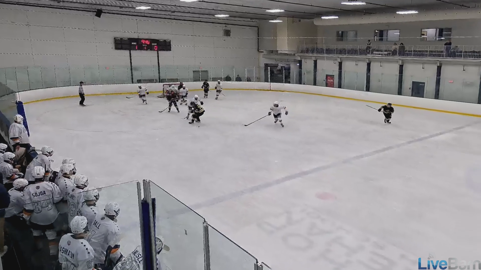 Nathanael Manosh's Incredible Behind-Back Glove Save | Providence Capitals 18U