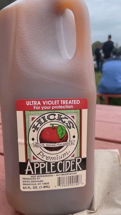 Hicks Orchard - Hicks famous Apple Cider !  You cannot come to the Orchard and not leave with atleast one bottle of this - Pick Your Own Farms Near Me - Granville, New York