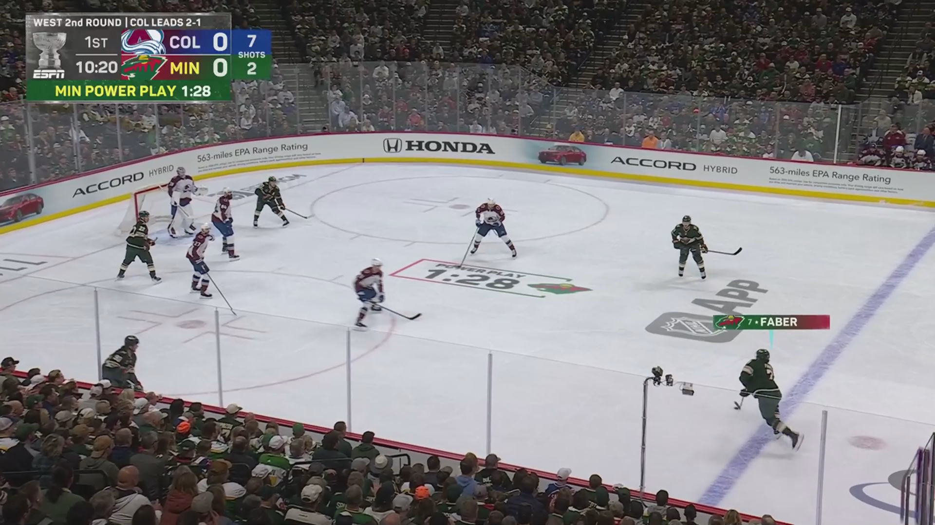 Colton and Kelly Fuel Third-Period Surge as Avalanche Hold Off Wild to Take 3-1 Series Lead · May 11, 2026
