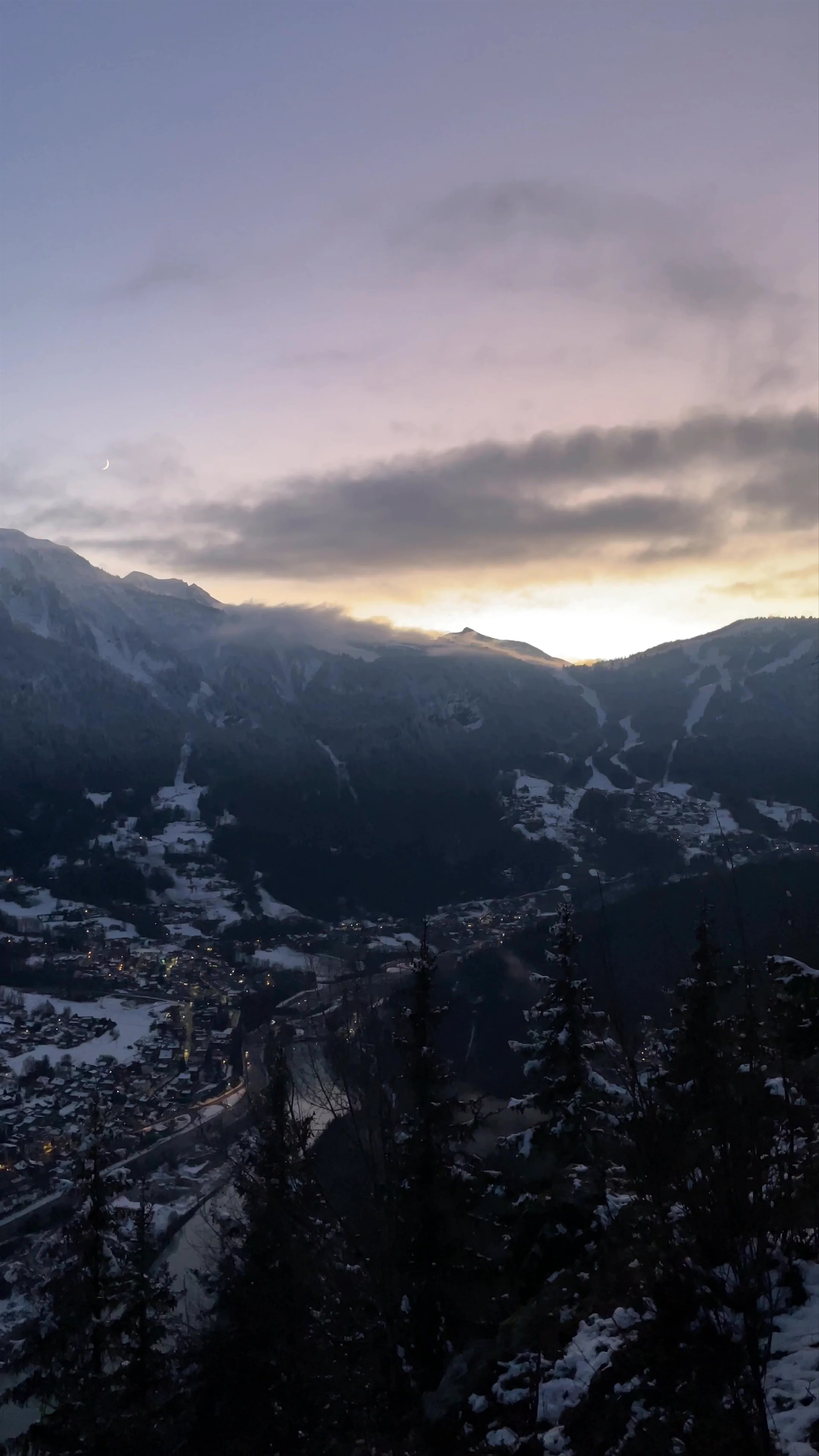 Point de vue Mont-Blanc et glacier des Bossons, Chemin de Merlet, Les Houches, France