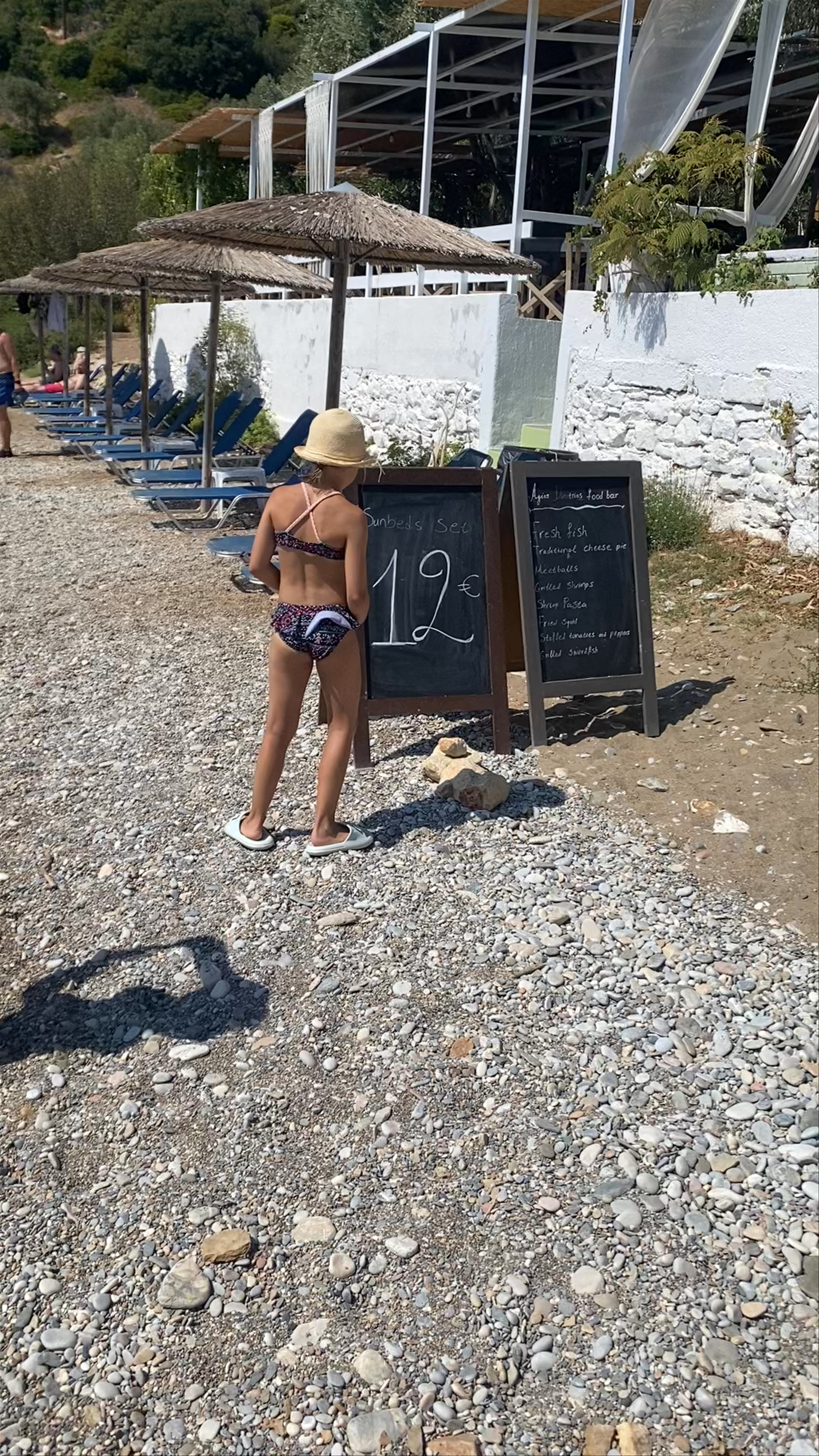 Sun-Kissed Serenity at Agios Dimitrios Food Bar, Greece