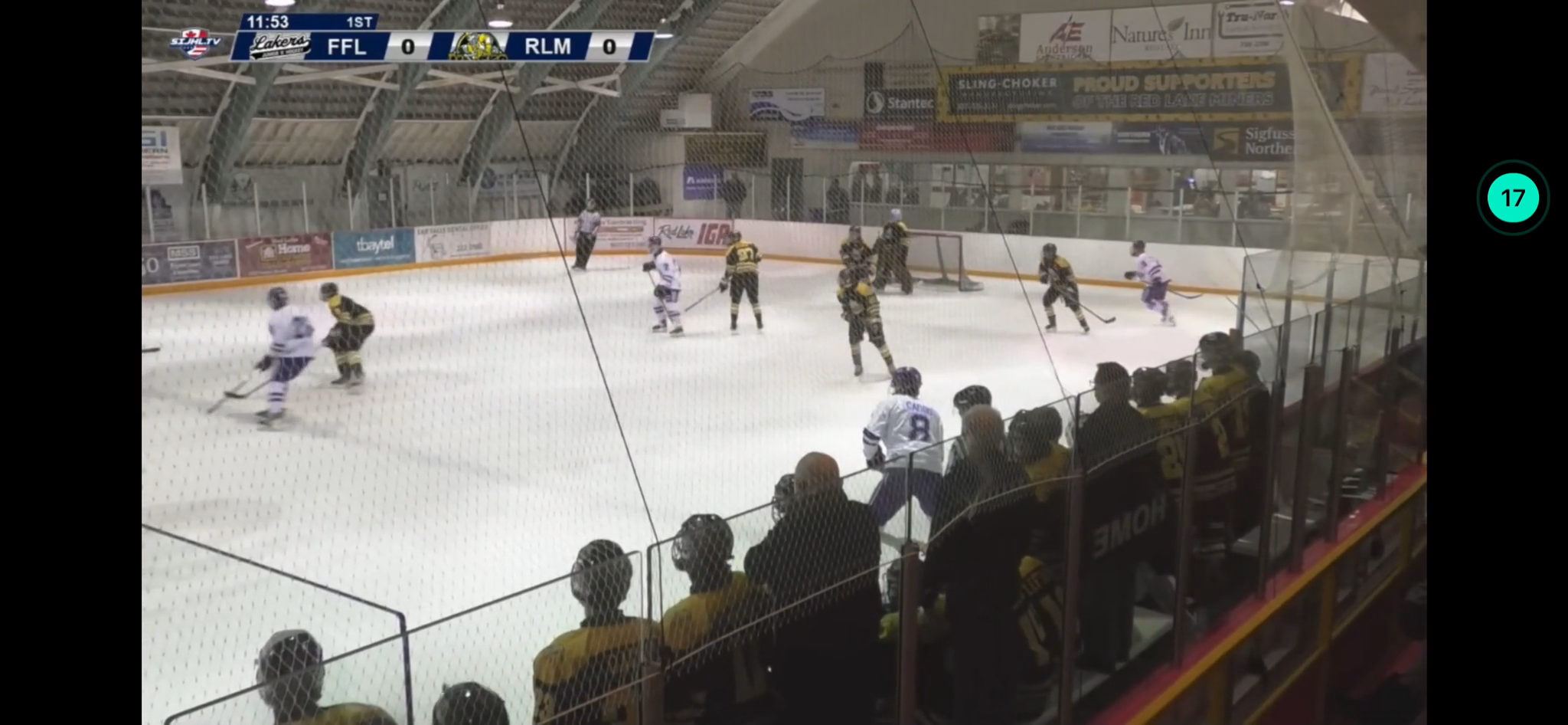 Gabe Donohue's Incredible Two-on-Nothing Save  | Red Lake Miners Highlights