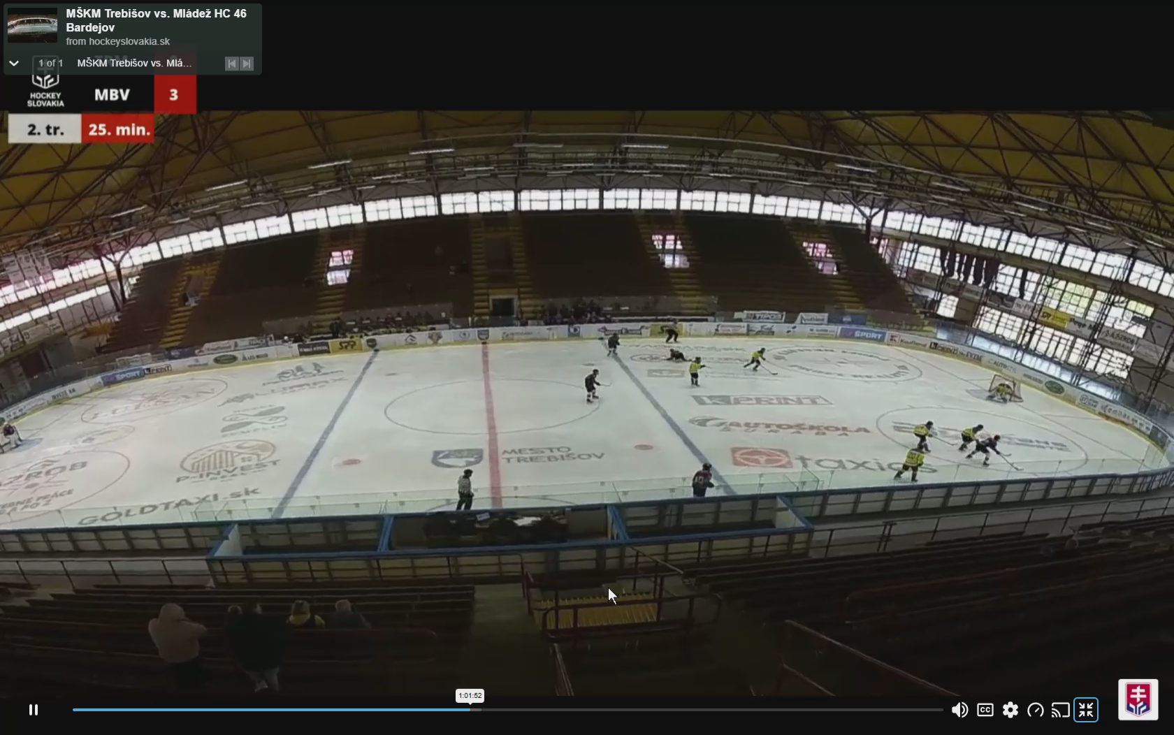 Nicolas Roth's Full-Ice Rush: Assist of the Game | HK Trebisov U18