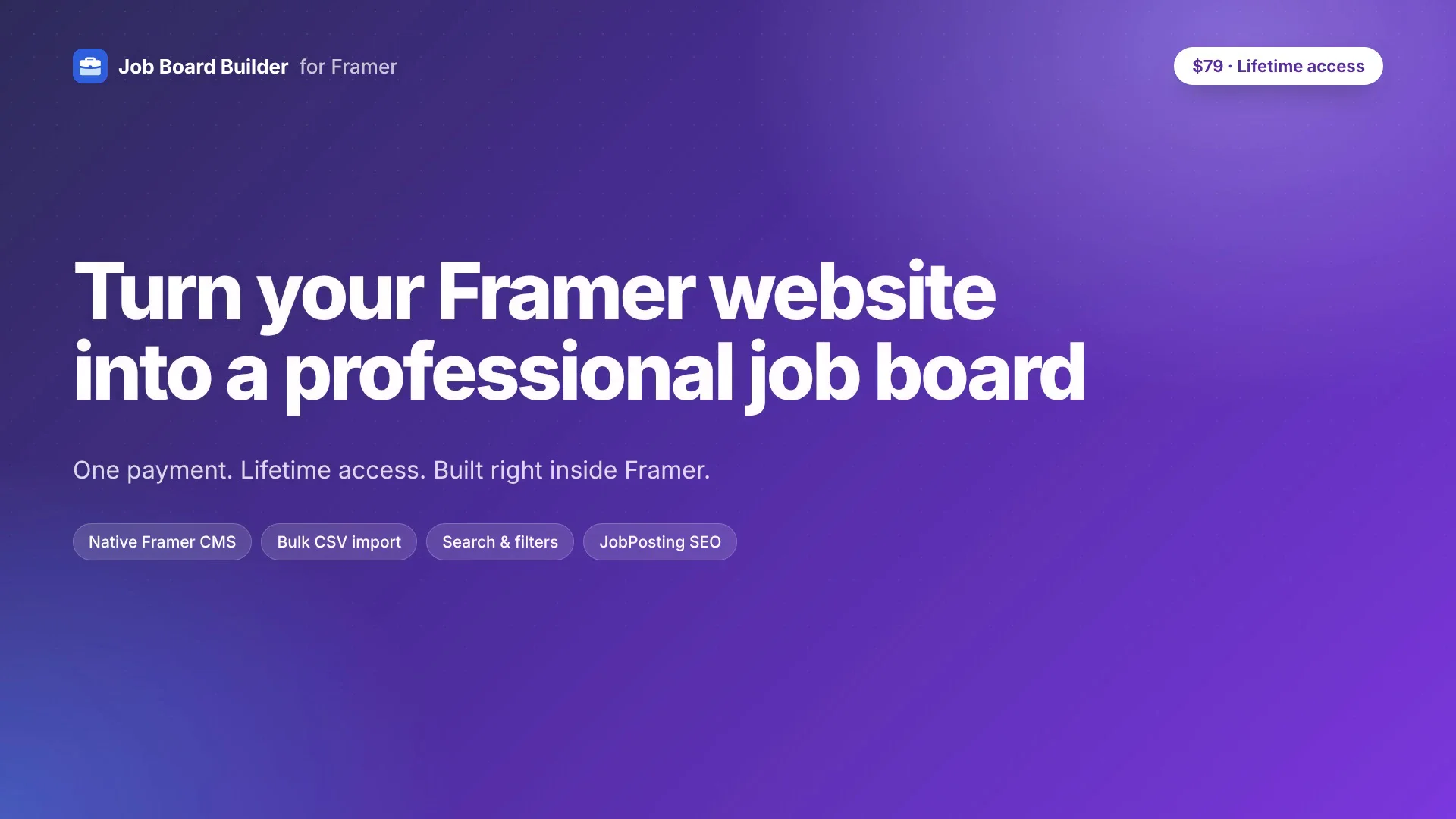 Job Board Builder — Careers & Hiring