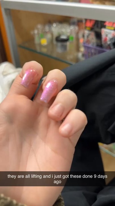G Nails Spa - NAILS ARE LIFTING AND LITERALLY CAME OFF WHEN J PUSHED DONE ACRYLICS ARE SUPPOSED TO DO THAT - Nail Salons Near Me - Lakemoor, Illinois