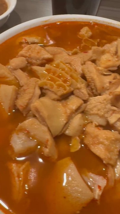 Mr. Menudo - Menudo was good excellent portion for the price  Taco Burris good too Tamal bad - Mexican Near Me - Downey, California