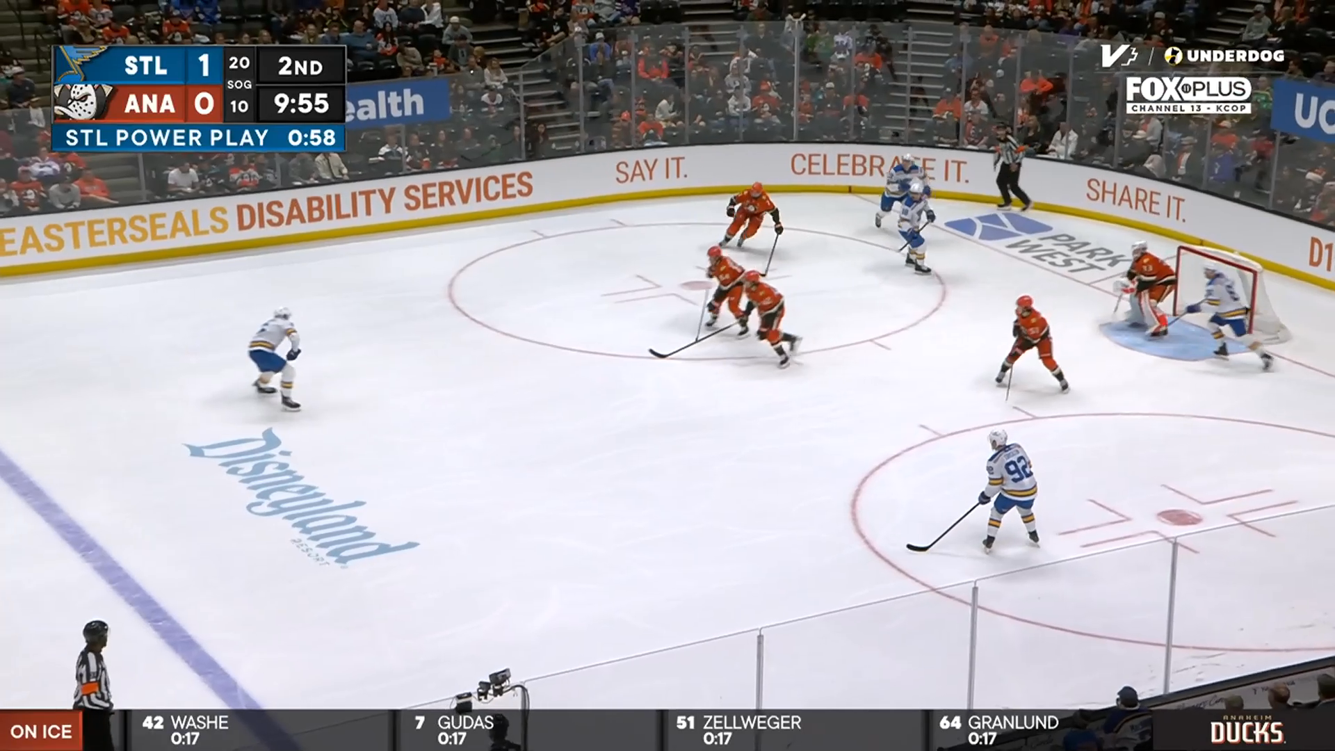Drouin scores first goal with Blues vs. Ducks · Mar 8, 2026