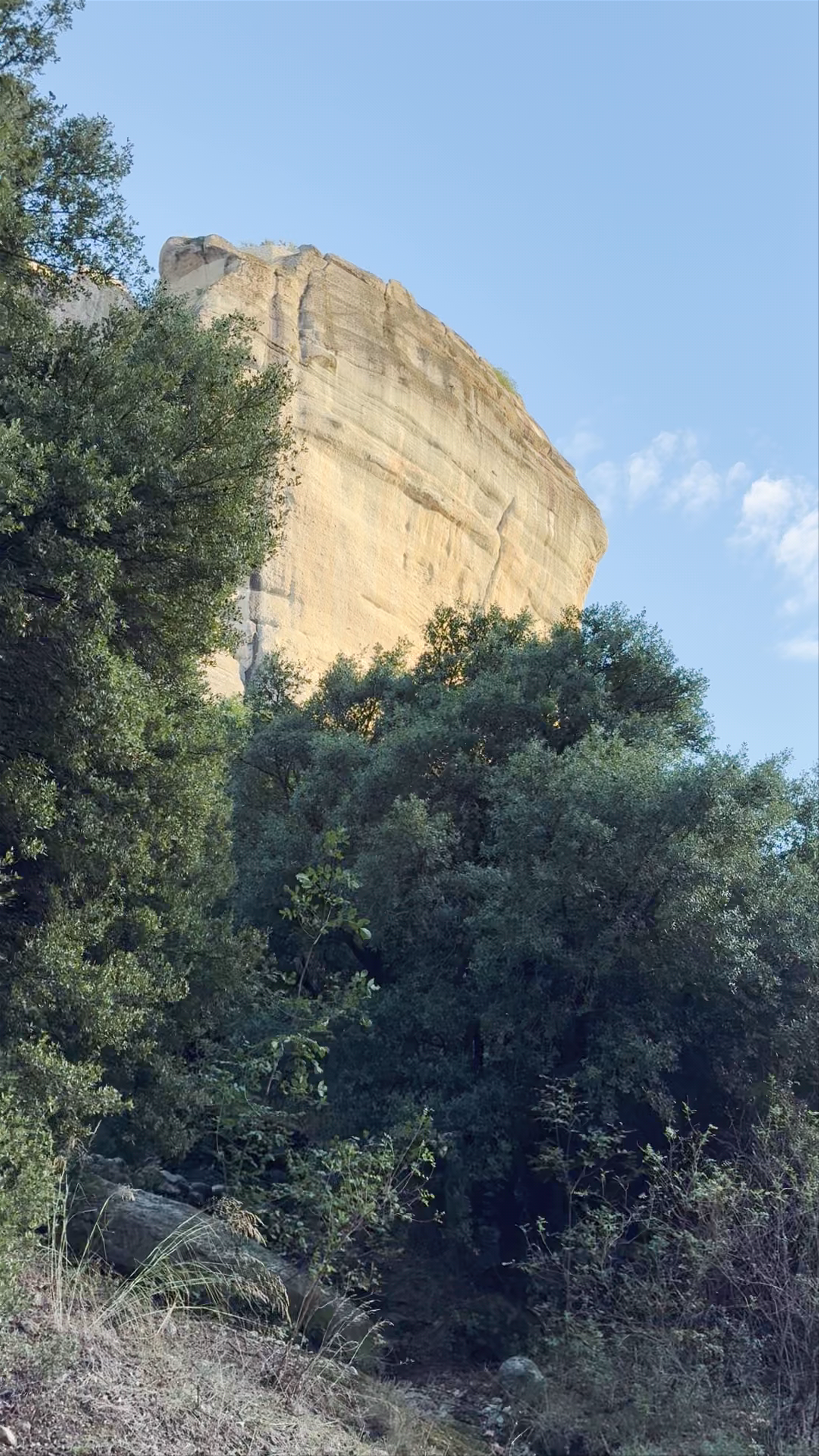 Ascent trail to Holy Trinity Monastery