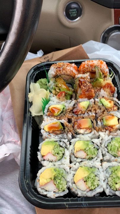 Wild Ginger - Maki Platter to go during the covid crisis - Asian Fusion Near Me - Hilliard, Ohio