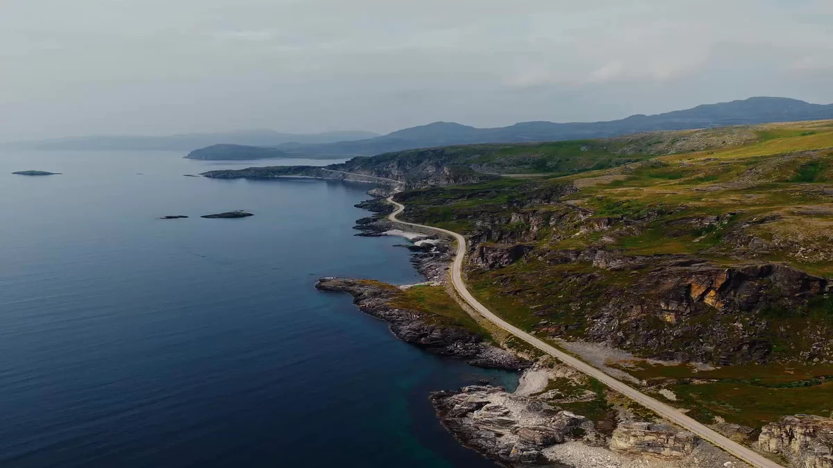Coastal roads, reindeer, and villages full of colourful wooden houses