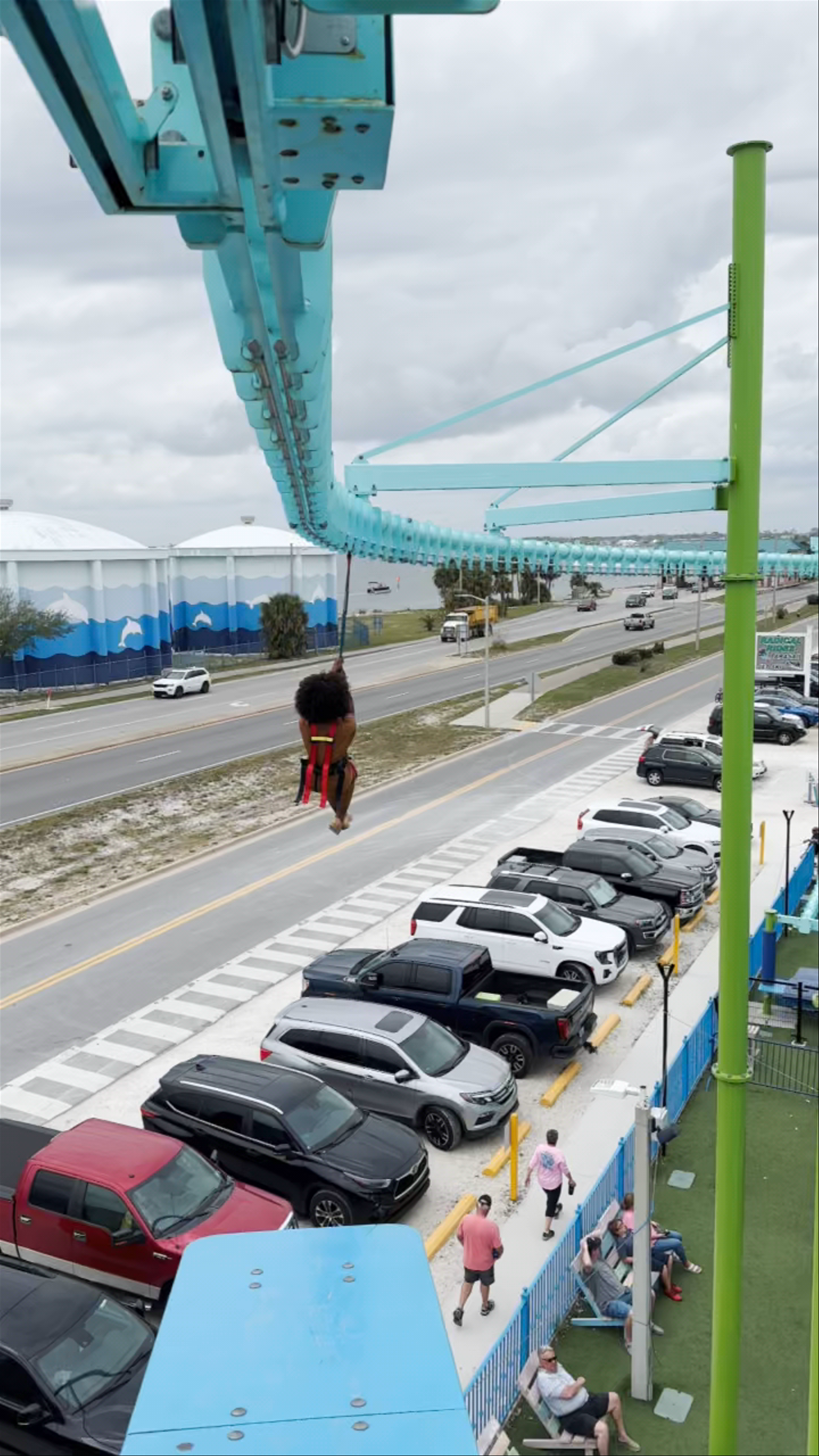 Thrilling Zipline Adventure at Splash City Adventures in Pensacola, Florida