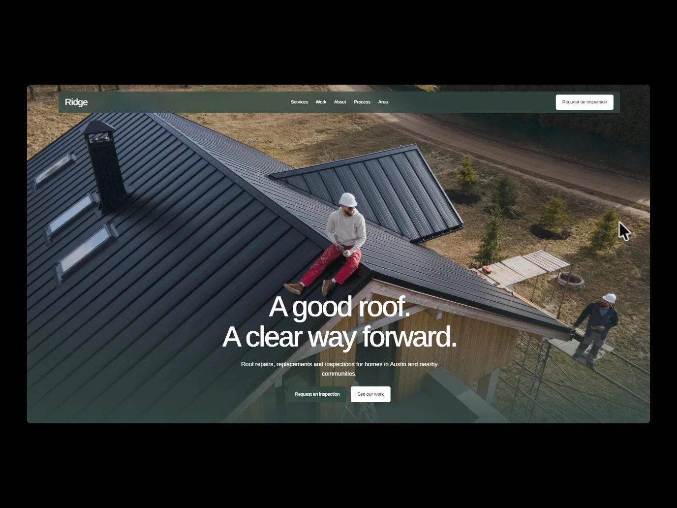 A roofing website should make the work easy to trust.Here’s a first look at RIDGE, an upcoming Framer template for roofing businesses.The focus: clear services, room for project photography, an interactive before-and-after, and a straightforward path to an enquiry.I’ve been refining the spacing, typography, and motion to give a practical local business the care usually reserved for a design studio.Still in progress. Here’s where it stands.