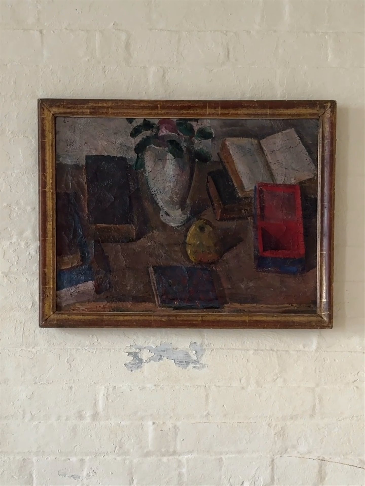 Oil Painting - Books