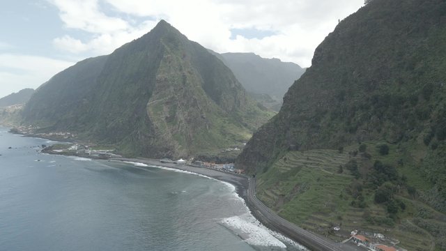 Mountains in Sao Vicente, Madeira Island