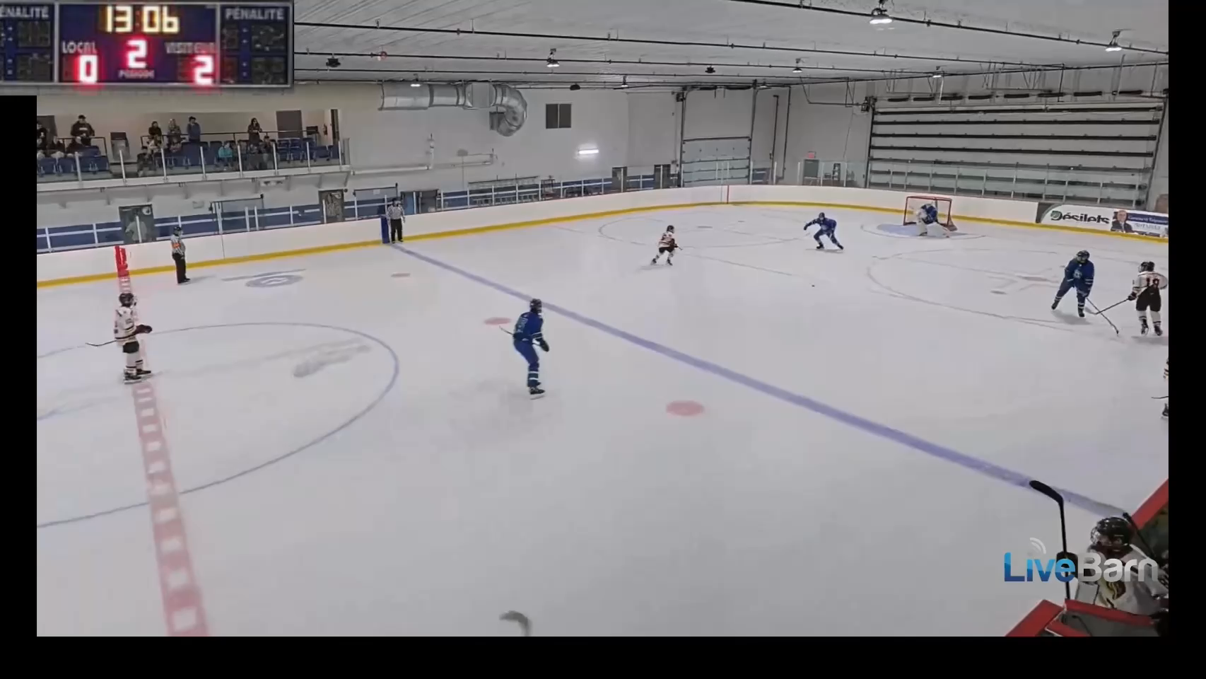 Félix Dupéré's Impressive Deflection | École La Découverte Highlights
