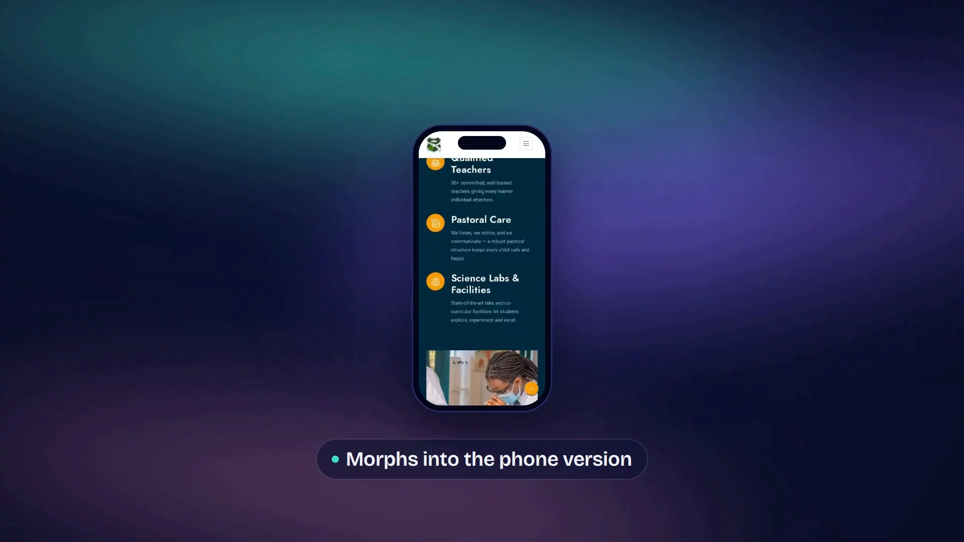ByteMorph: turn your website into a reel image 1