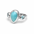 Blue Topaz ring 