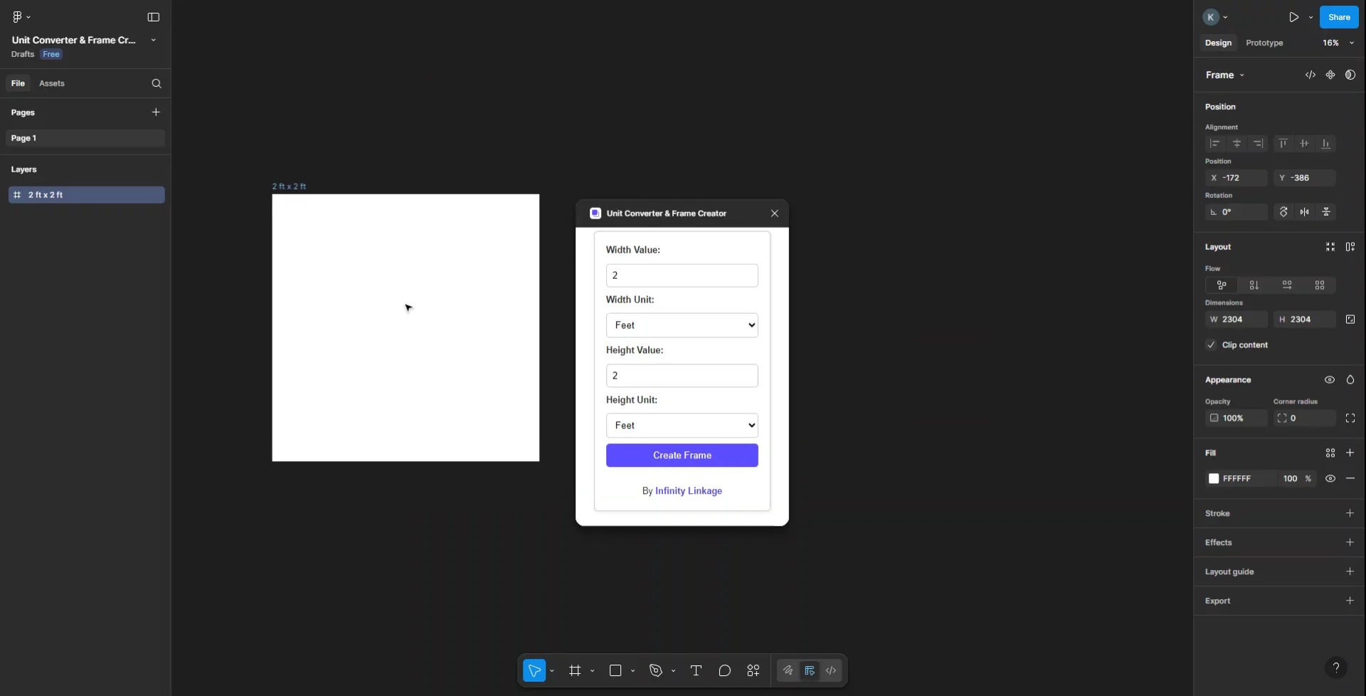 Unit Converter & Frame Creator image 1