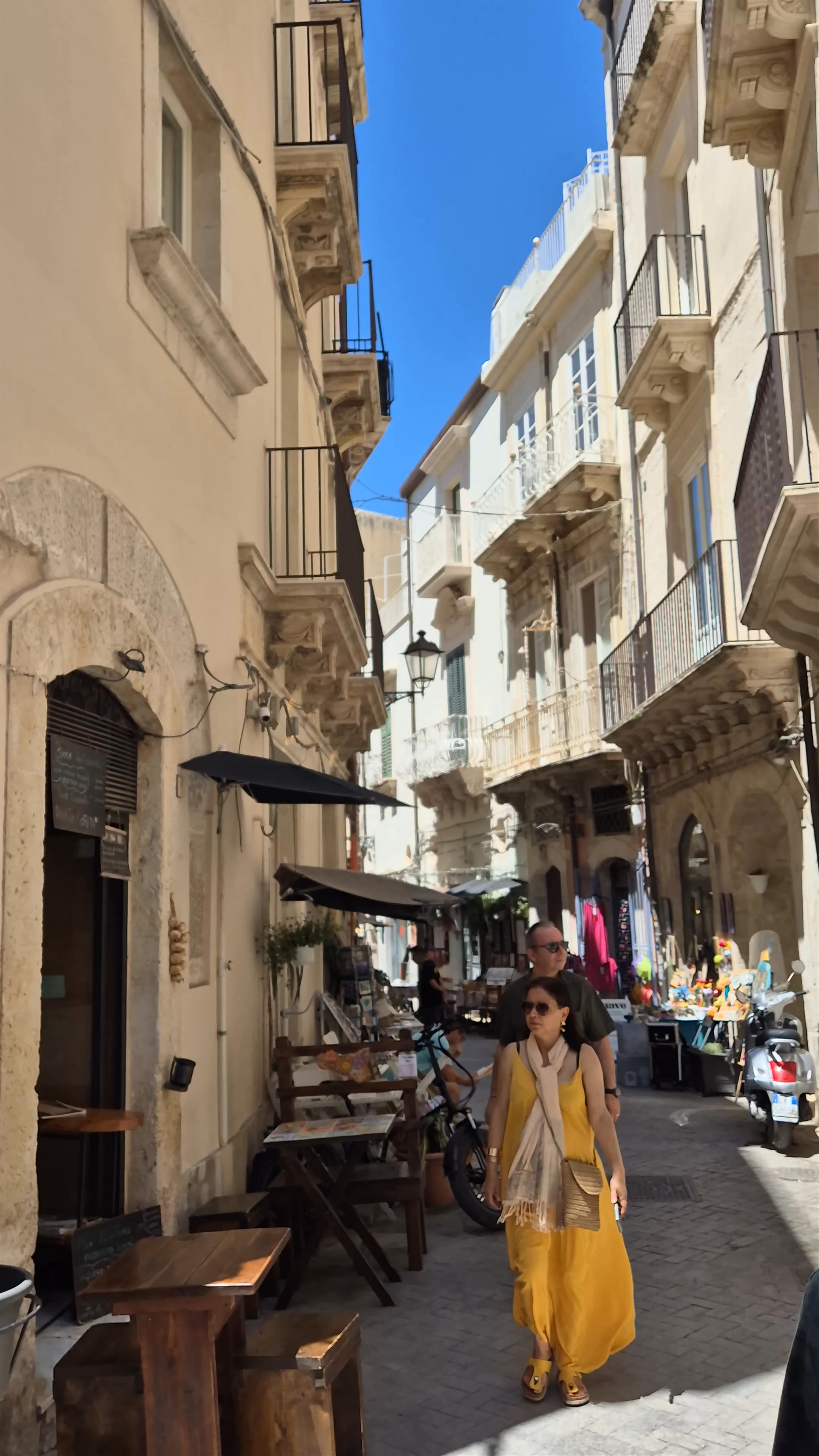 Charming Street Life in Siracusa, Sicily