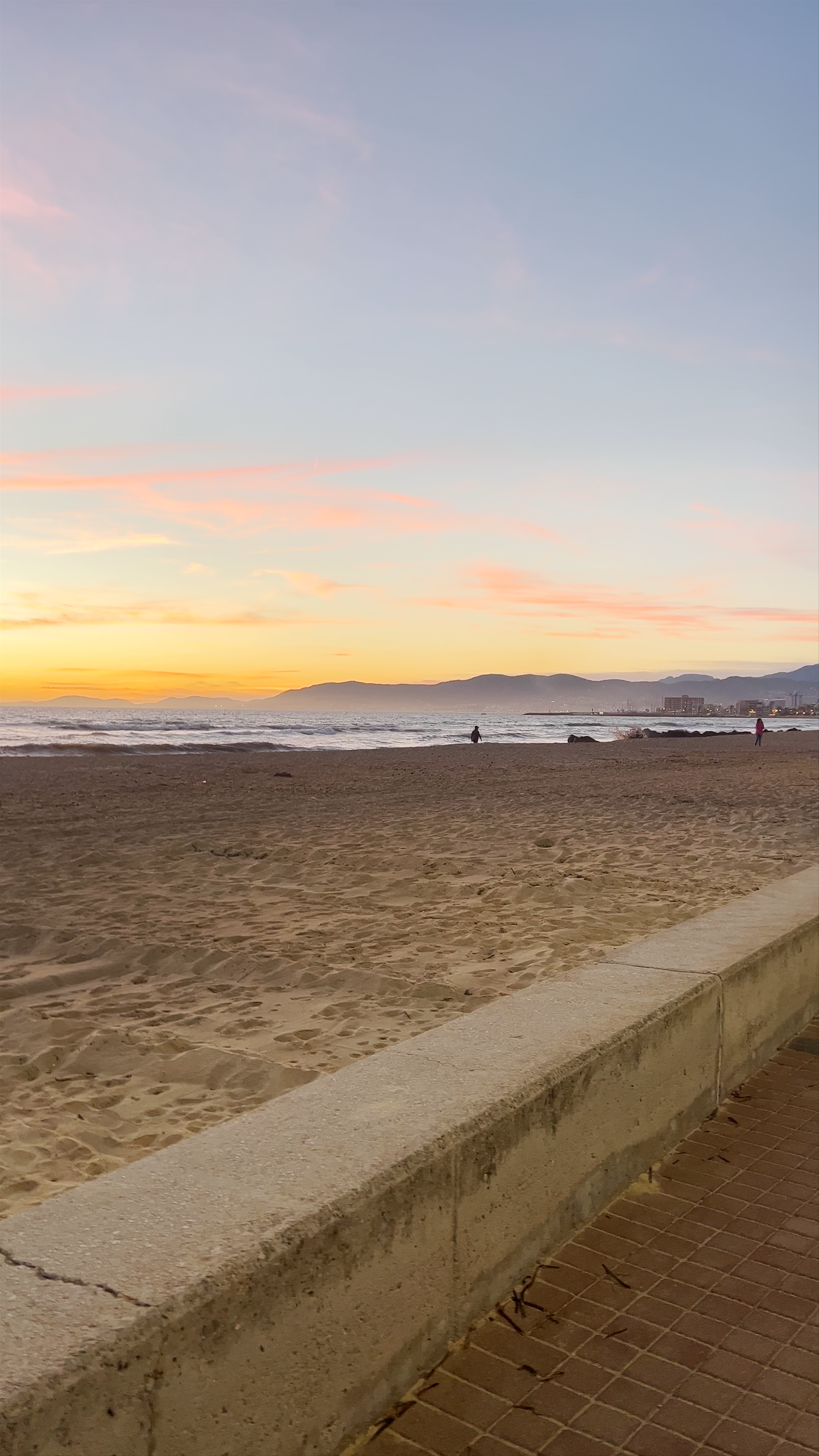 S'Arenal Beach Sunset Serenity in Spain