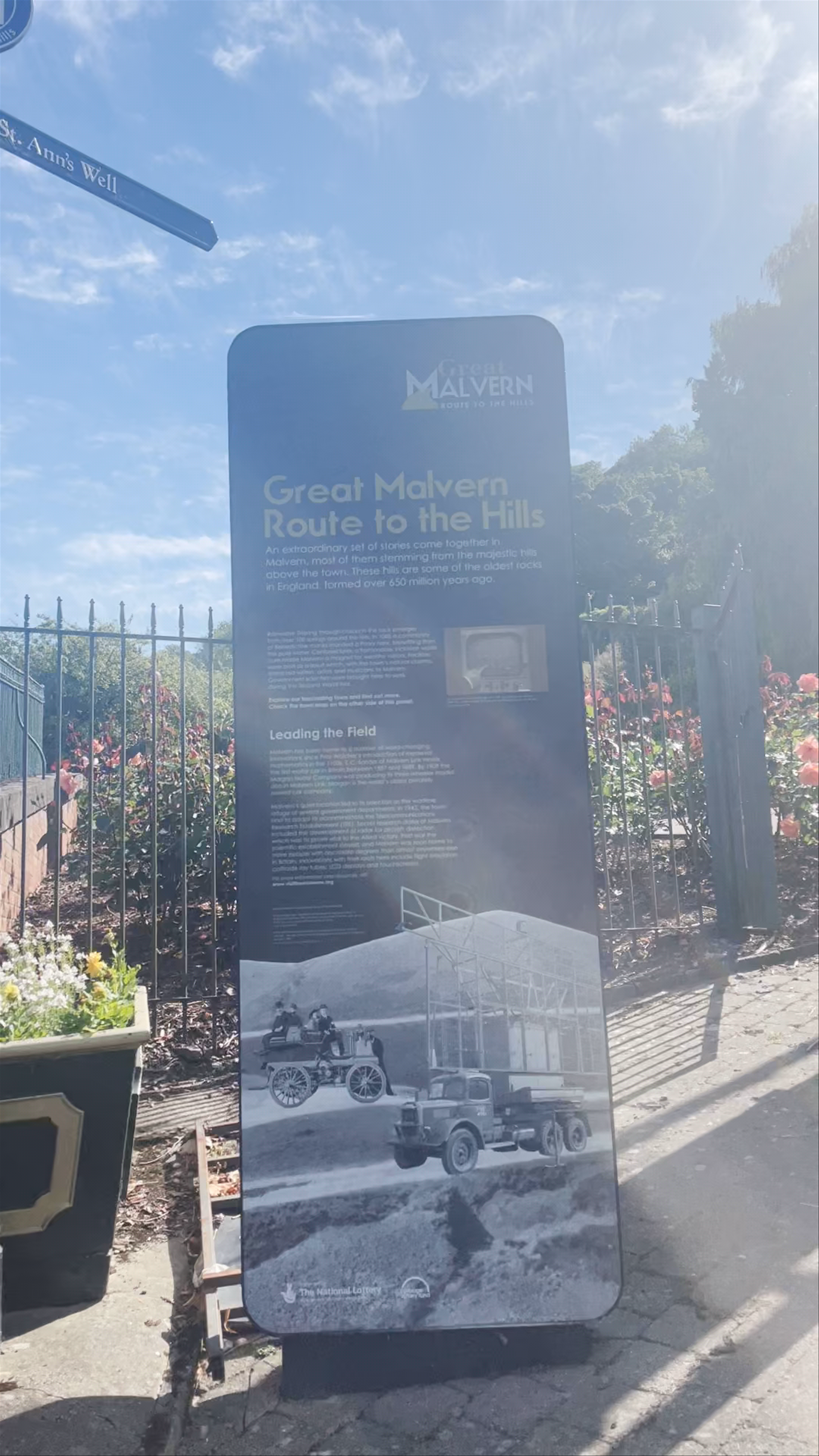 Rose Bank Gardens & Great Malvern Route to the Hills Walkthrough