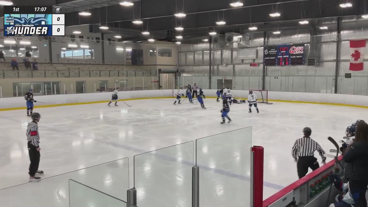 Alec Heughan-McLeod: Defensive Highlights & Key Saves U16AAA Basin Armada