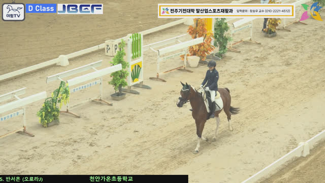 박량재 · 둘리 · 제3회 장수군수배 전국승마대회 · 마장마술 D1 Class