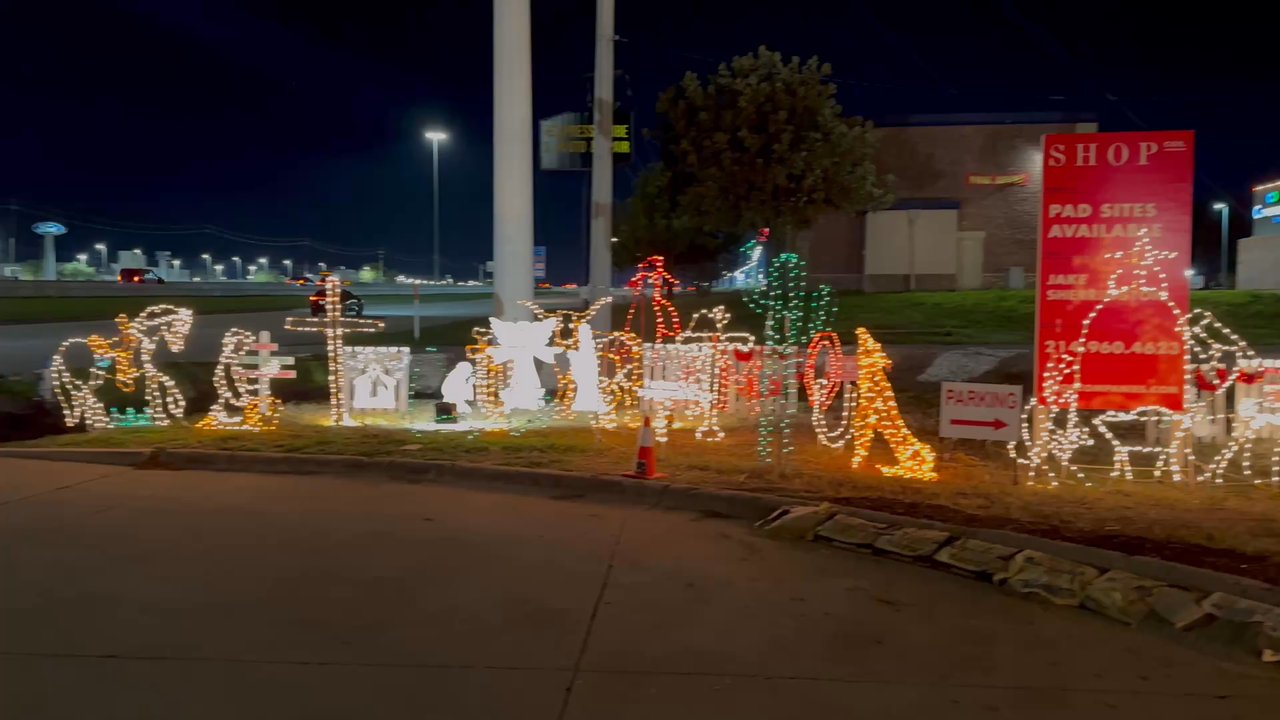 Christmas Traditions - They sell more than just trees. Check out the cool lights. - Christmas Trees Near Me - McKinney, Texas