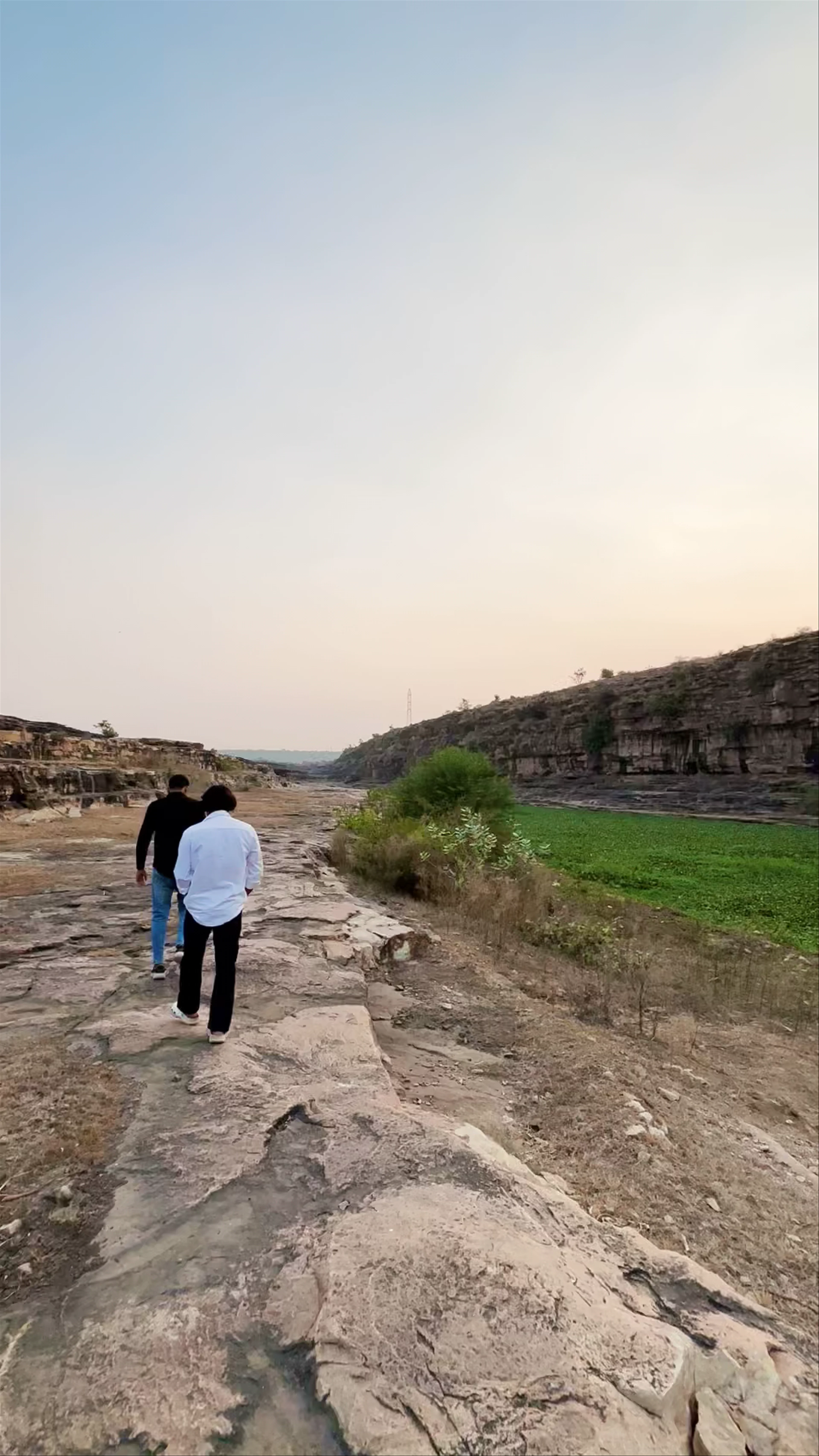 Rare Old Cave Paintings, Rawatbhata, Rajasthan, India