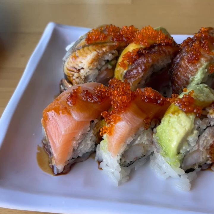 Mainichi Sushi - Broadway Roll and Solano Roll- tasty! - Japanese Near Me - Berkeley, California