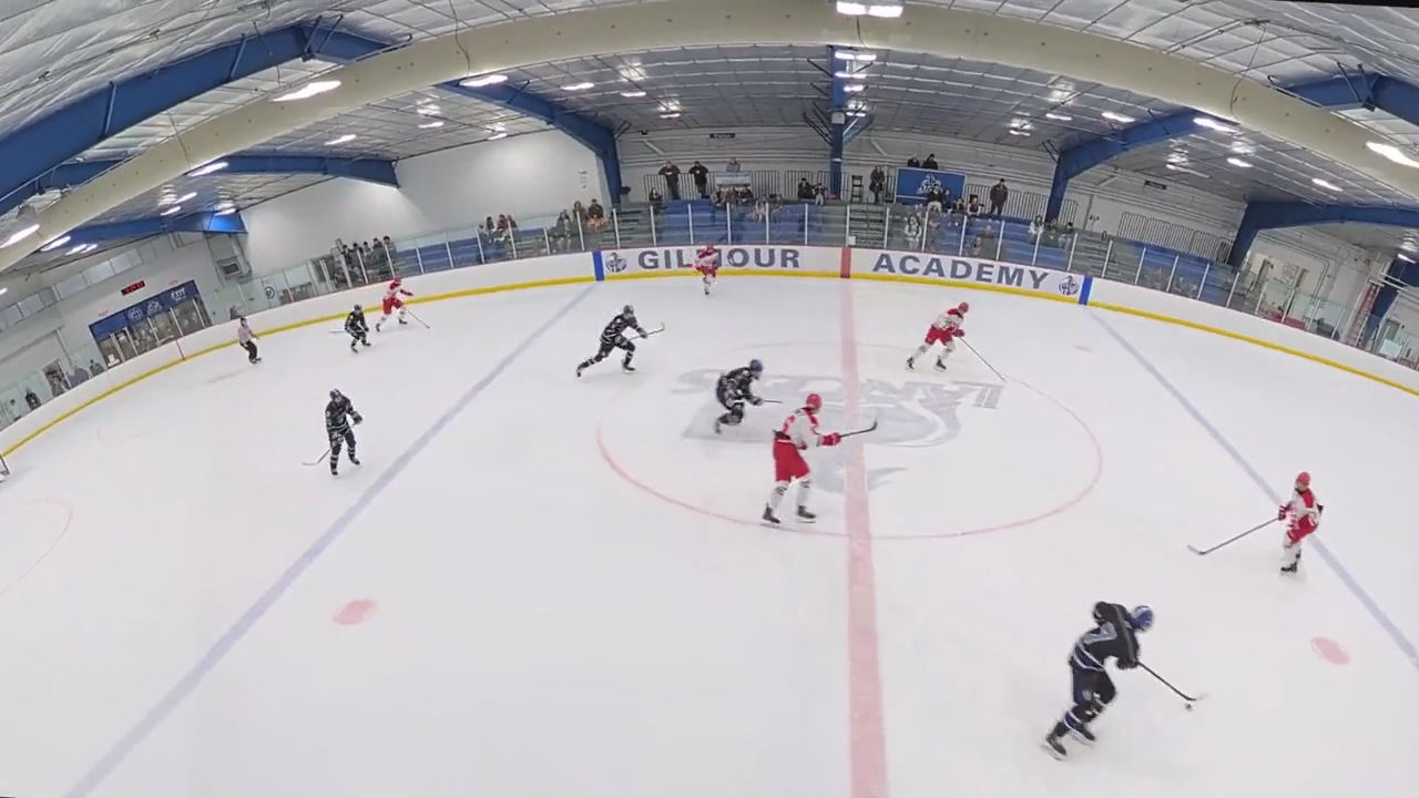 Alexander Lam's Epic Backcheck and Goal | Gilmour Academy Highlights